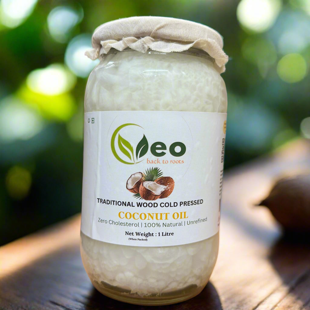Coconut Oil - Traditional Pure Wooden Cold Pressed Oil